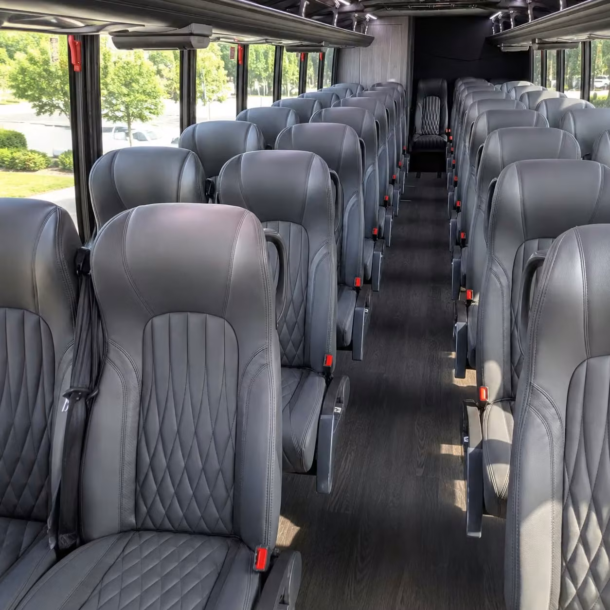 30 passenger minibus interior