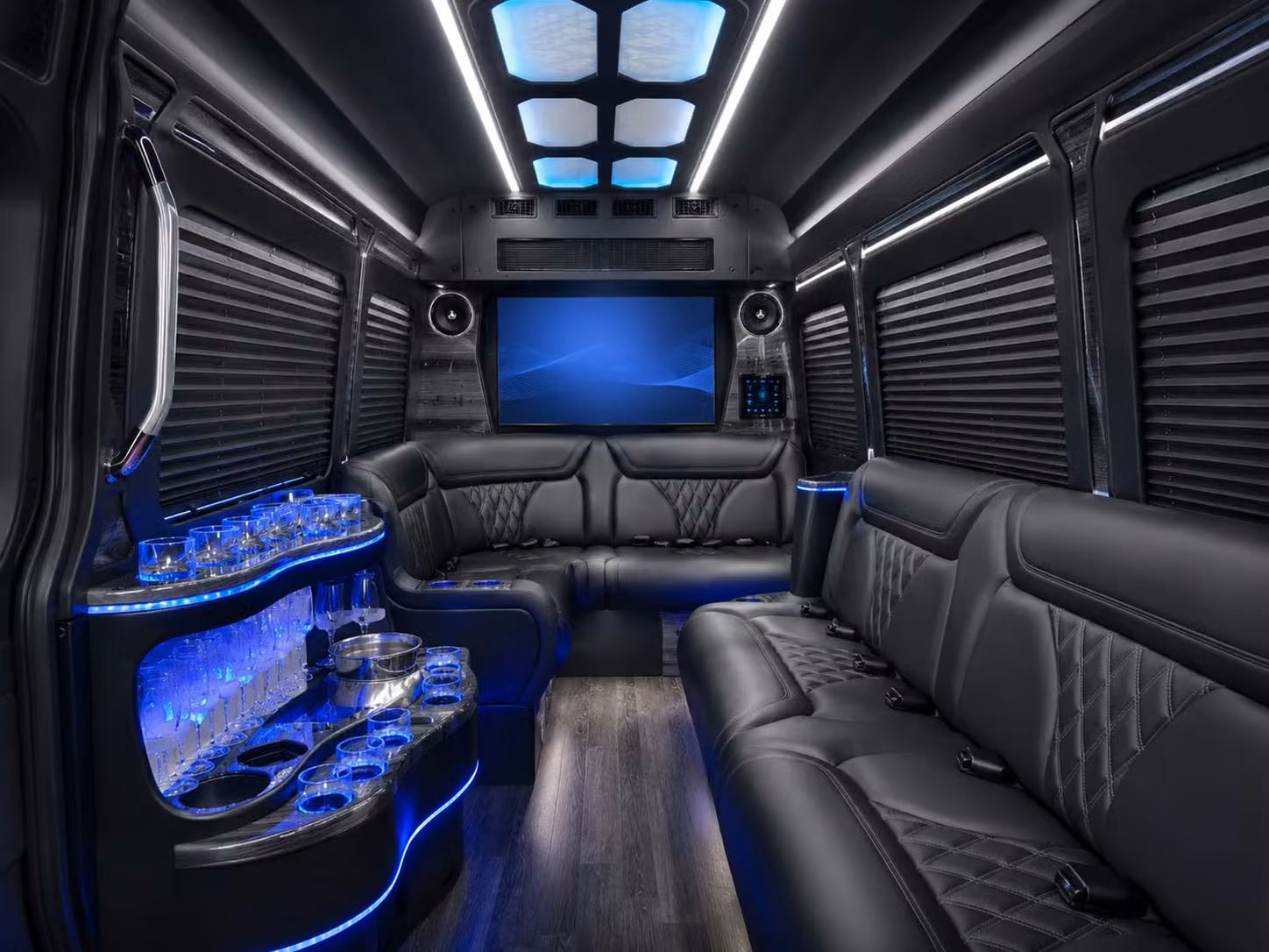 sprinter limousine inside