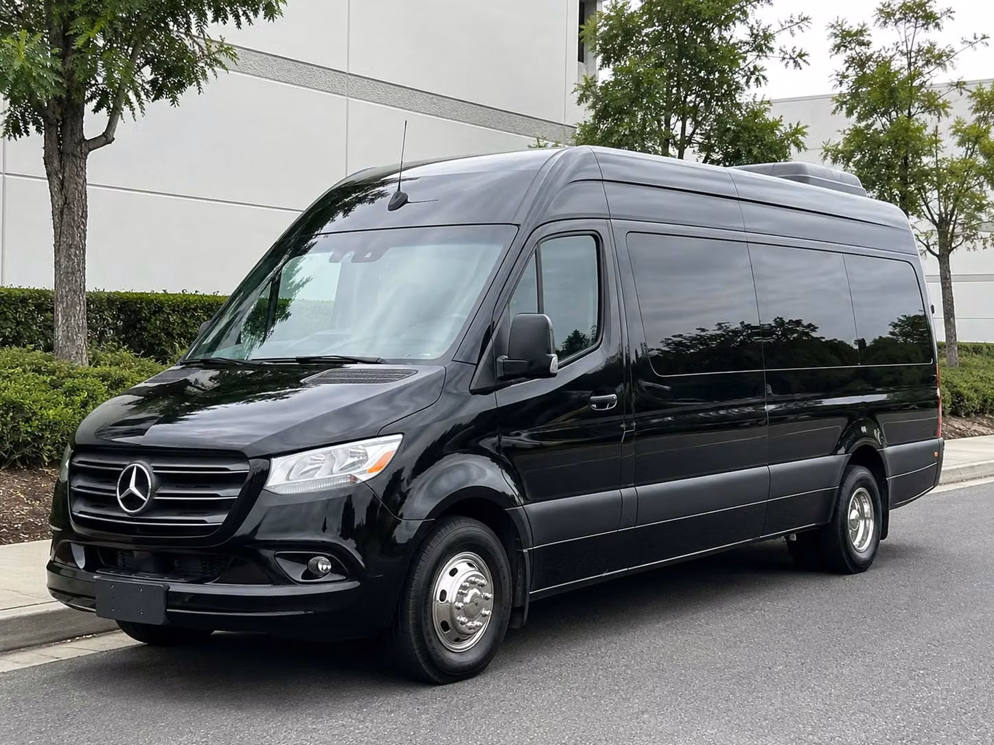 sprinter van with driver