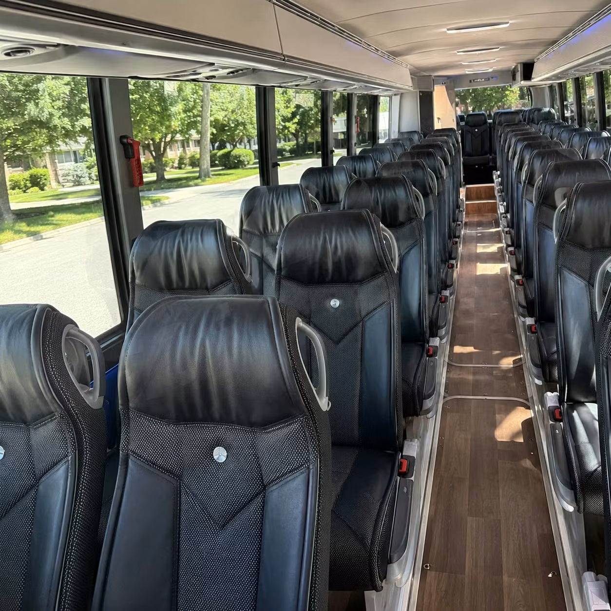 temecula charter bus interior